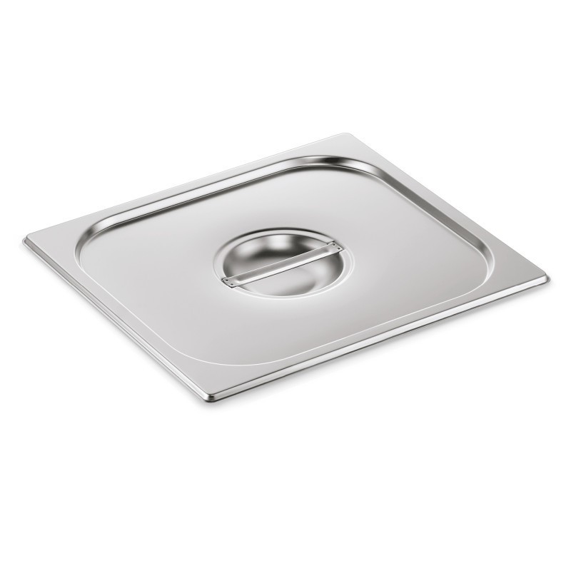 Couvercle inox à poignée standard GN 2/3 - Diamond - C/GN2/3-C