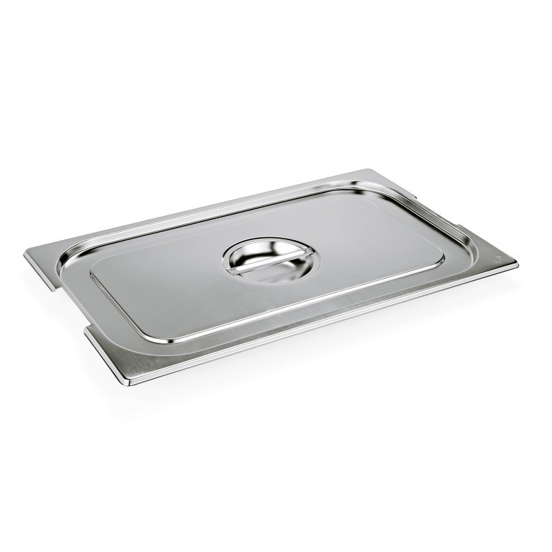 Couvercle inox à poignée standard GN1/3 - Diamond - C/GN1/3-C