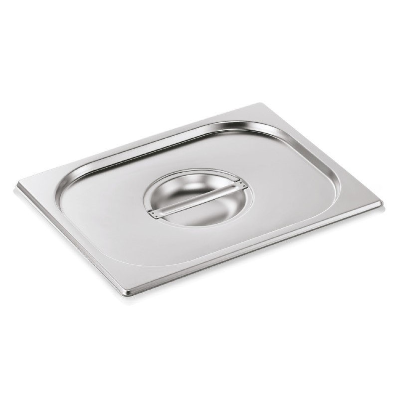 Couvercle inox à poignée standard GN1/2 - Diamond - C/GN1/2-C