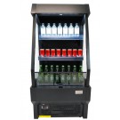 Combisteel - Vitrine réfrigérée professionnelle 165 litres - Noir