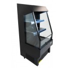 Combisteel - Vitrine réfrigérée professionnelle 165 litres - Noir