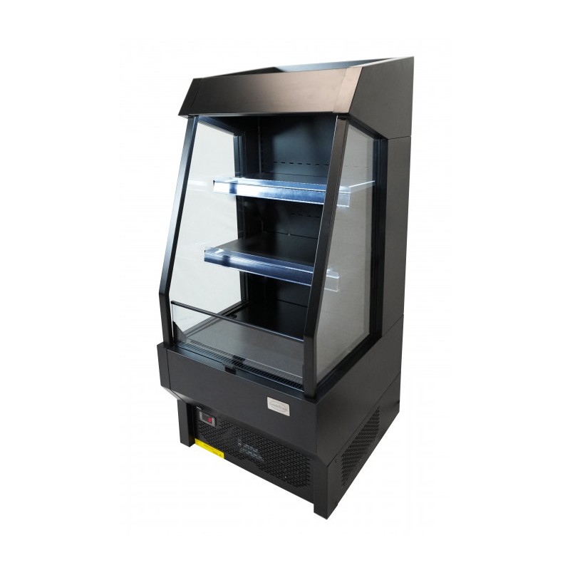 Combisteel - Vitrine réfrigérée professionnelle 165 litres - Noir