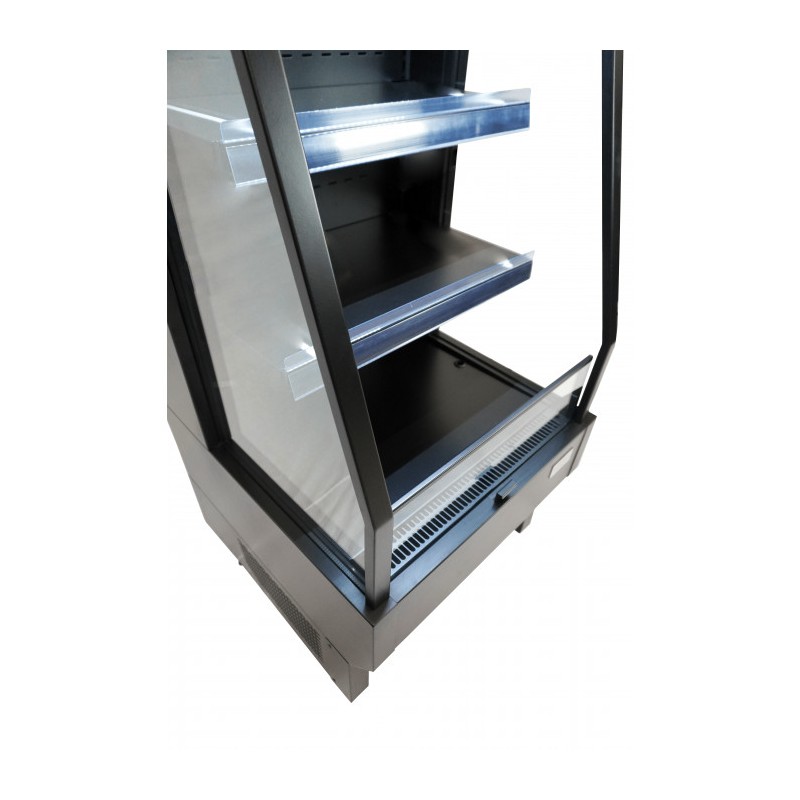 Combisteel - Vitrine réfrigérée professionnelle 165 litres - Noir