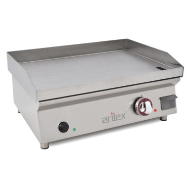 Plancha électrique 60 cm ARILEX en acier rectifié de 15 mm - Arilex