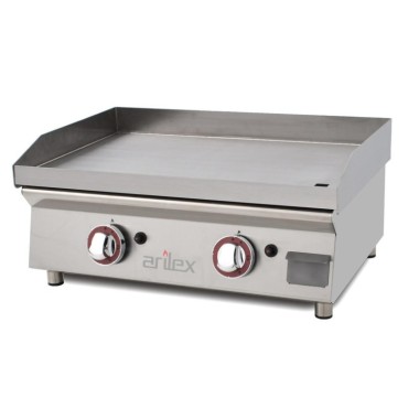 Plancha à gaz 60 cm ARILEX en acier inoxydable de 15 mm - Arilex