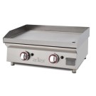 Plancha à gaz 60 cm ARILEX en acier inoxydable de 15 mm - Arilex
