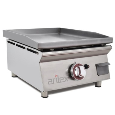 Plancha à gaz 40 cm ARILEX en acier laminé de 6 mm 40PGLN (p) - 40PGLN