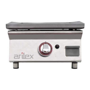 Plancha à gaz 40 cm ARILEX en acier laminé de 6 mm 40PGLN (p) - 40PGLN