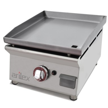 Plancha à gaz 40 cm ARILEX en acier laminé de 6 mm 40PGLN (p) - 40PGLN