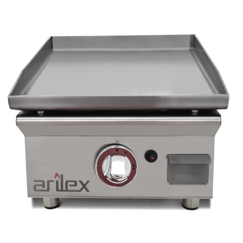 Plancha à gaz 40 cm ARILEX en acier laminé de 6 mm 40PGLN (p) - 40PGLN
