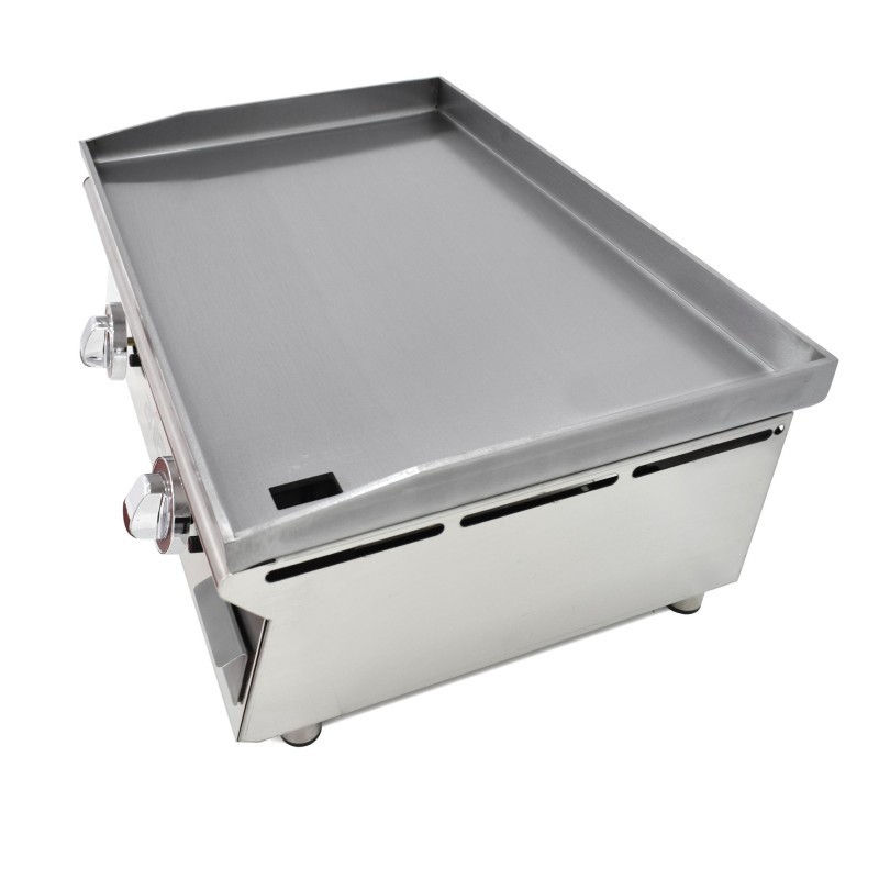 Plancha à gaz 60 cm ARILEX en acier laminé de 6 mm 60PGLN - 60PGLN
