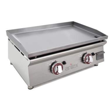 Plancha à gaz 60 cm ARILEX en acier laminé de 6 mm 60PGLN - 60PGLN