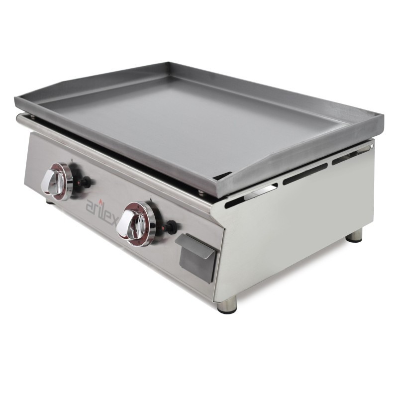 Plancha à gaz 60 cm ARILEX en acier laminé de 6 mm 60PGLN - 60PGLN