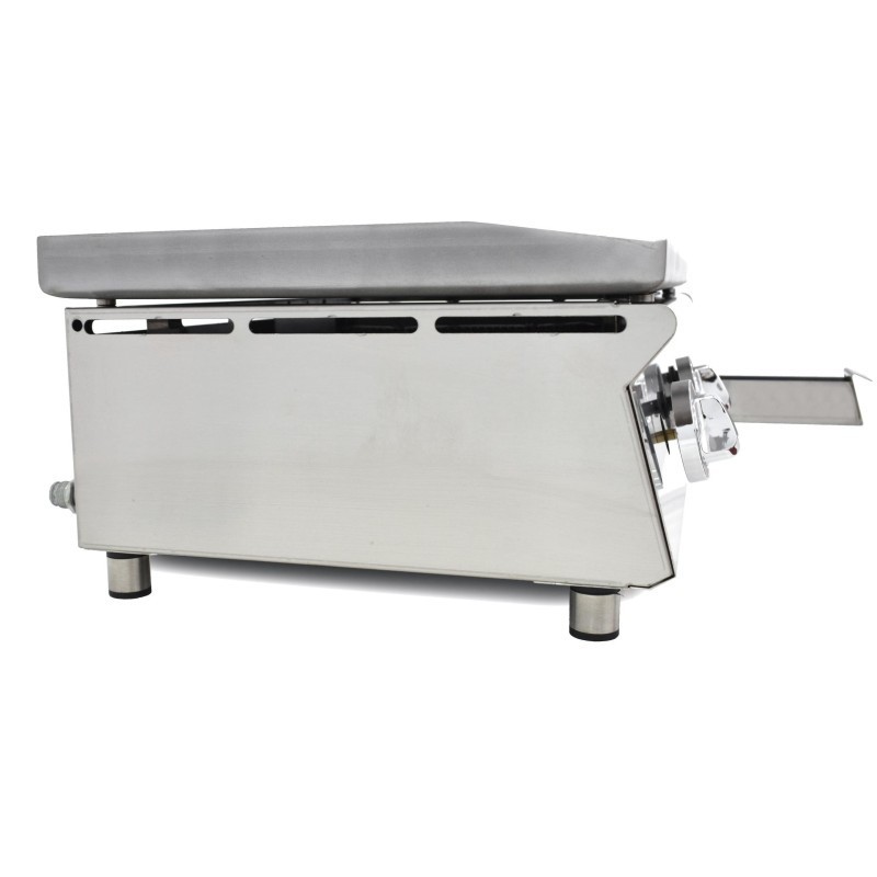 Plancha à gaz 60 cm ARILEX en acier laminé de 6 mm 60PGLN - 60PGLN