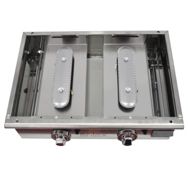 Plancha à gaz 60 cm ARILEX en acier laminé de 6 mm 60PGLN - 60PGLN