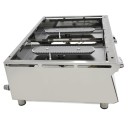 Plancha à gaz 60 cm ARILEX en acier laminé de 6 mm 60PGLN - 60PGLN