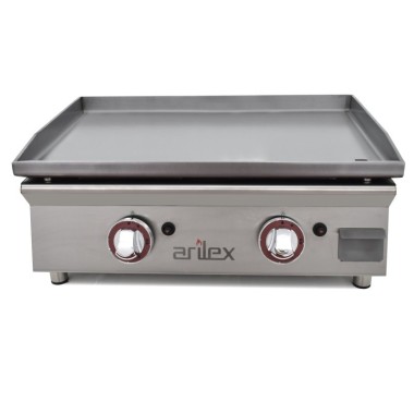 Plancha à gaz 60 cm ARILEX en acier laminé de 6 mm 60PGLN - 60PGLN