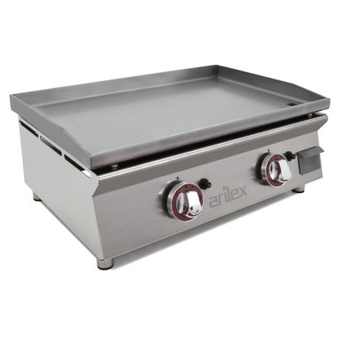 Plancha à gaz 60 cm ARILEX en acier laminé de 6 mm 60PGLN - 60PGLN