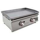 Plancha à gaz 60 cm ARILEX en acier laminé de 6 mm 60PGLN - 60PGLN