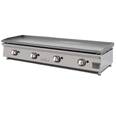 Plaque de cuisson à gaz 120 cm ARILEX en acier laminé de 6 mm 120PGLN - 120PGLN