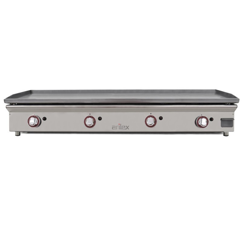 Plaque de cuisson à gaz 120 cm ARILEX en acier laminé de 6 mm 120PGLN - 120PGLN