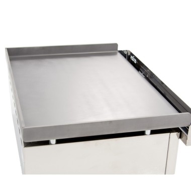Plancha à gaz ARILEX en acier laminé de 6 mm avec des dimensions de 410x457x240h mm 40PGL. - 40PGL