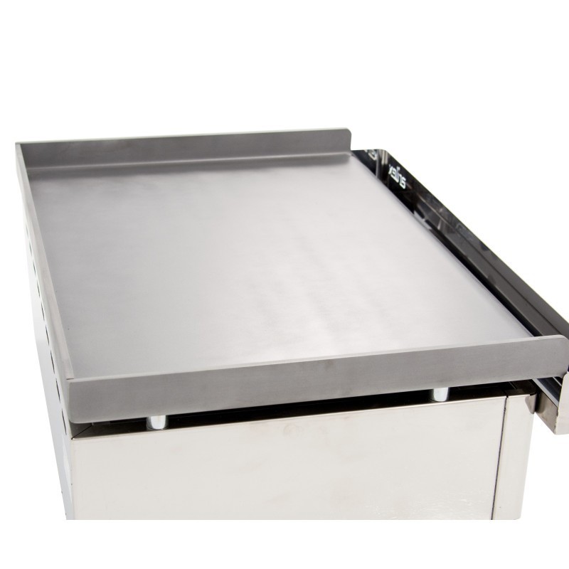 Plancha à gaz ARILEX en acier laminé de 6 mm avec des dimensions de 410x457x240h mm 40PGL. - 40PGL