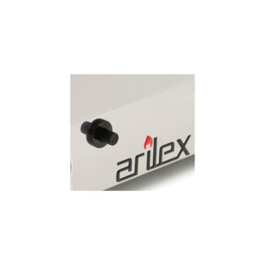 Plancha à gaz ARILEX en acier laminé de 6 mm avec des dimensions de 410x457x240h mm 40PGL. - 40PGL