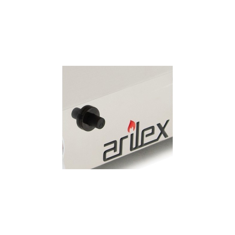 Plancha à gaz ARILEX en acier laminé de 6 mm avec des dimensions de 410x457x240h mm 40PGL. - 40PGL