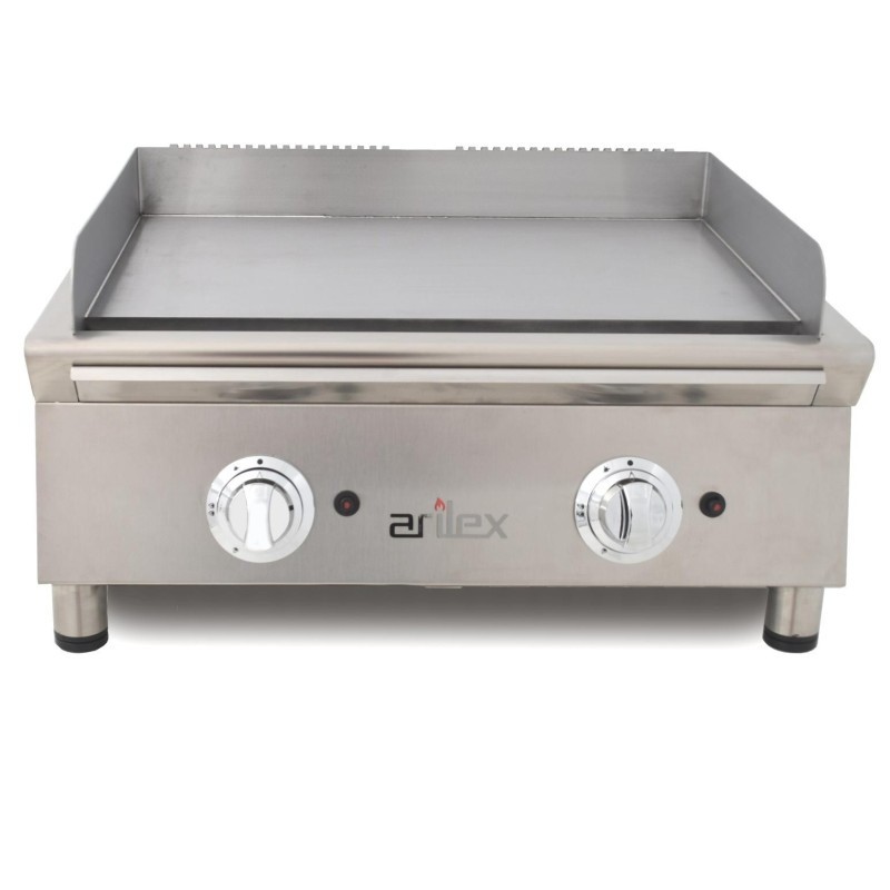 Frytops à gaz 70 cm ARILEX en acier rectifié de 15 mm Ligne 600 70FRYGRN - 70FRYGRN