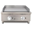 Frytops à gaz 70 cm ARILEX en acier rectifié de 15 mm Ligne 600 70FRYGRN - 70FRYGRN