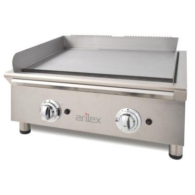 Frytops à gaz 70 cm ARILEX en acier rectifié de 15 mm Ligne 600 70FRYGRN - 70FRYGRN