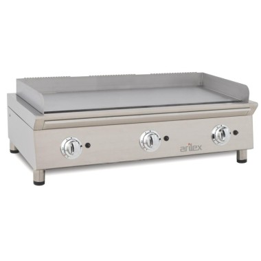 Frytops à gaz 100 cm ARILEX acier rectifié de 15 mm Ligne 600 100FRYGRN - 100FRYGRN