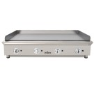 Frytops à gaz 130 cm ARILEX en acier rectifié de 15 mm Ligne 600 130FRYGRN - 130FRYGRN