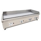 Frytops à gaz 130 cm ARILEX acier de 15 mm avec bain de chrome dur Ligne 600 130FRYGCN - 130FRYGCN