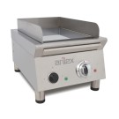 Plaque de cuisson électrique 40 cm ARILEX en acier de 15 mm avec bain de chrome dur Ligne 600 40FRYECN - 40FRYECN