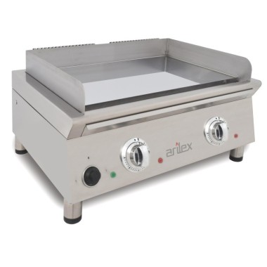 Frytop Électrique 70 cm ARILEX en acier de 15 mm avec bain de chrome dur Ligne 600 70FRYECN - 70FRYECN