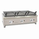 Gril basque à gaz 100 cm avec pierre volcanique Ligne 600 100VASN - 100VASN