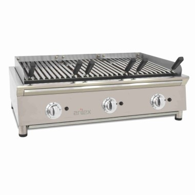 Gril basque à gaz 130 cm avec pierre volcanique Ligne 600 130VASN - 130VASN