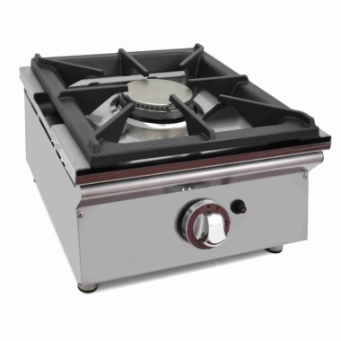 Cuisinière à gaz sur comptoir ARILEX avec 1 feu de 5,8 kW 40CGN. - 40CGN