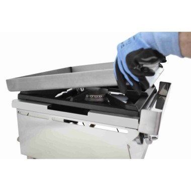 Cuisinière à gaz sur comptoir ARILEX avec 1 feu de 5,8 kW 40CGN. - 40CGN