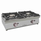 Cuisinière à gaz sur comptoir ARILEX de 2 feux de 5,8 + 5,8 kW 80CGN - 80CGN