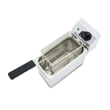 Friteuse électrique ÉVOLUTION sans robinet capacité 5 litres avec puissance 3 kW monophasée EVO5 - EVO5