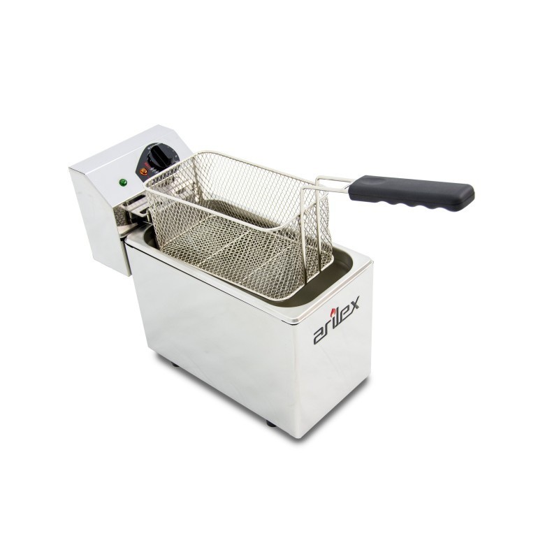 Friteuse électrique ÉVOLUTION sans robinet capacité 5 litres avec puissance 3 kW monophasée EVO5 - EVO5