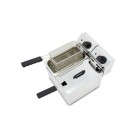 Friteuse électrique EVOLUTION sans robinet, capacité 5 + 5 litres avec puissance 3 + 3 kW monophasée EVO55. - EVO55