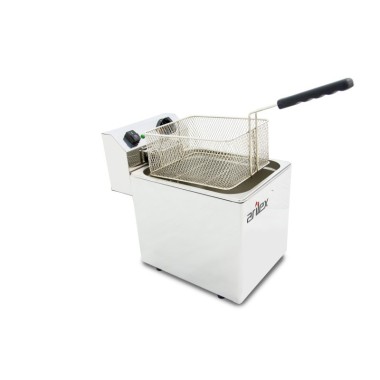 Friteuse électrique EVOLUTION sans robinet, capacité de 10 litres, puissance de 3,5 kW monophasée avec contacteur EVO10. - EVO10
