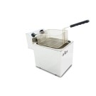 Friteuse électrique EVOLUTION sans robinet, capacité de 10 litres, puissance de 3,5 kW monophasée avec contacteur EVO10. - EVO10