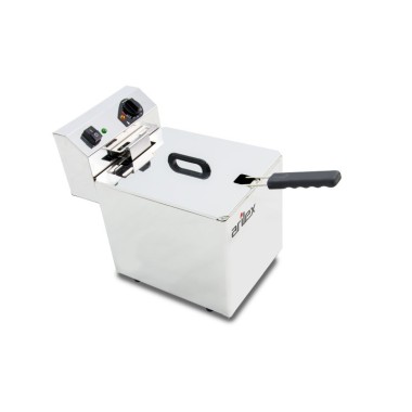 Friteuse électrique EVOLUTION sans robinet, capacité de 10 litres, puissance de 3,5 kW monophasée avec contacteur EVO10. - EVO10