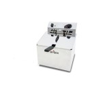 Friteuse électrique EVOLUTION sans robinet, capacité 12 litres, puissance 7,5 kW triphasée avec contacteur EVO12TR. - EVO12TR