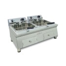 Friteuse électrique 12+12 litres 4,5+4,5 kW monophasée Ligne 600 70FRE1212G - 70FRE1212G